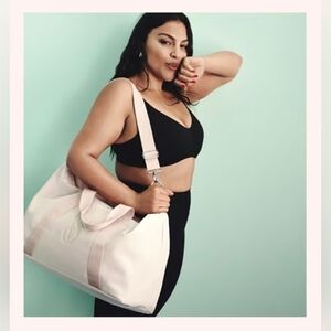 Victoria's Secret Pink Weekender Duffel Bag Tote Duffle Purse Overnight Travel